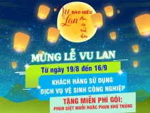 Ưu đãi tháng 7 ngày lễ Vu Lan Báo Hiếu