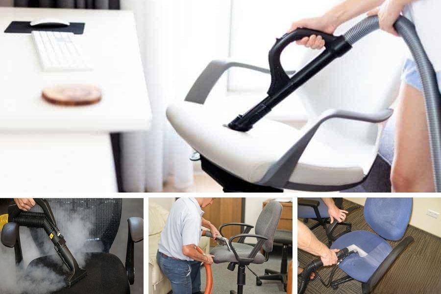 Cam kết của Không Gian Sạch về dịch vụ giặt ghế văn phòng