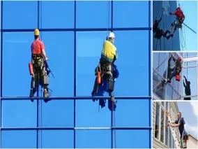Dịch vụ lau kính tòa nhà tại quận Gò Vấp