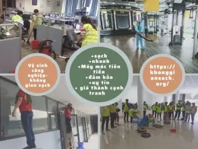 Vệ sinh công nghiệp tại Thường Tín - Hà Nội
