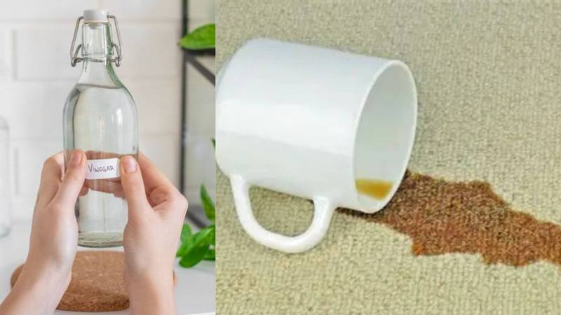 Dùng khăn sạch hoặc giấy thấm hút tối đa chất lỏng