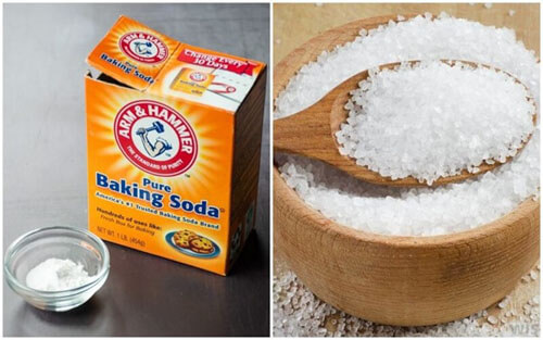 Phương pháp dùng giấm trắng và nước 