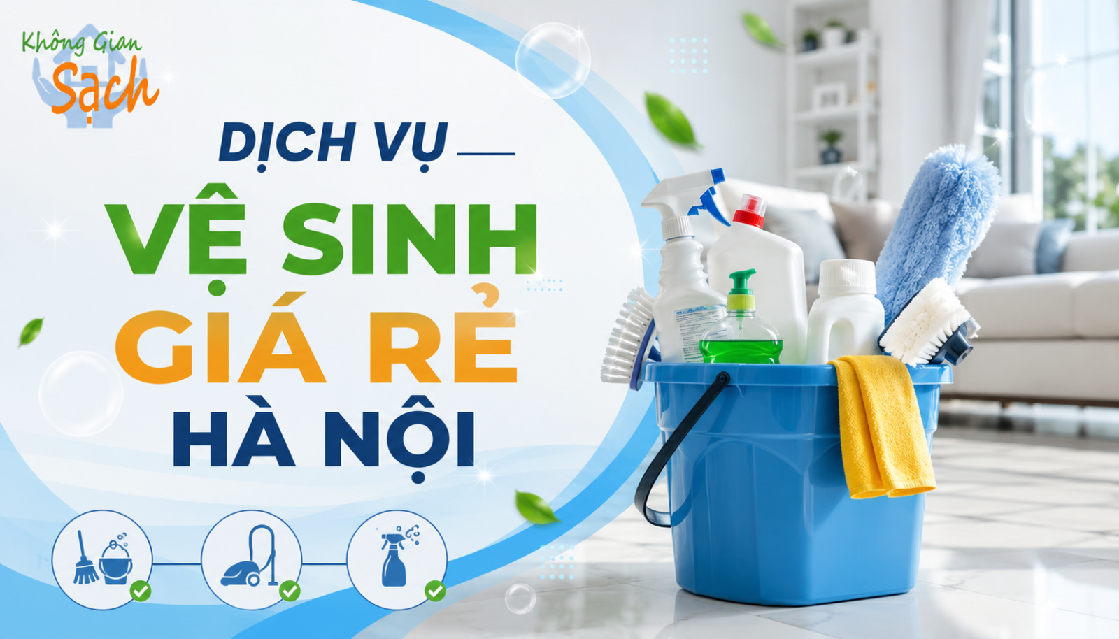 Dịch vụ vệ sinh giá rẻ Hà Nội