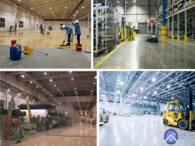 Vệ sinh nhà xưởng diện tích lớn: 5 Bước Thi Công Thần Tốc Năm 2026