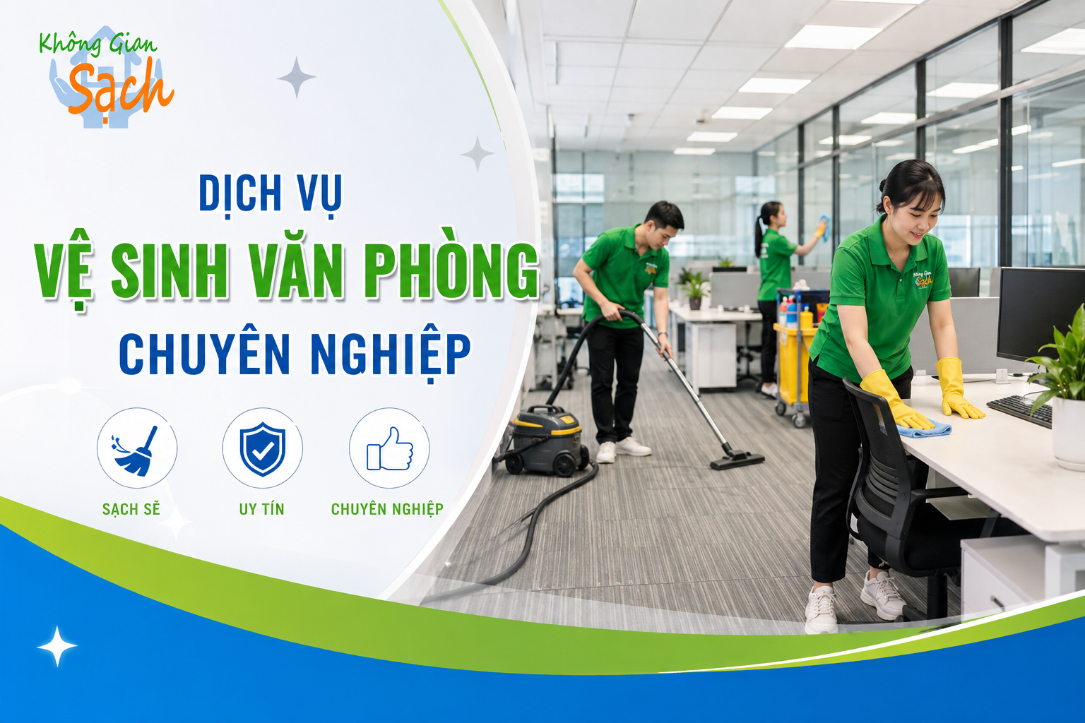 Dịch vụ vệ sinh văn phòng chuyên nghiệp