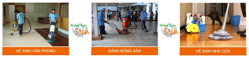 Vệ sinh văn phòng, đánh bóng sàn, vệ sinh nhà cửa